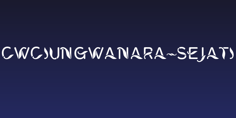 CWCiungWanara-Sejati Social Header