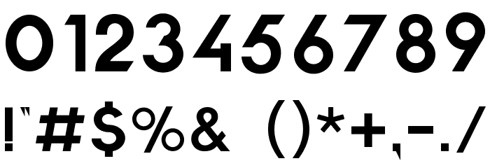 CWGSans Font OTHER CHARS