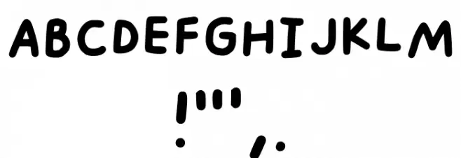 Cweyons Regular Font OTHER CHARS