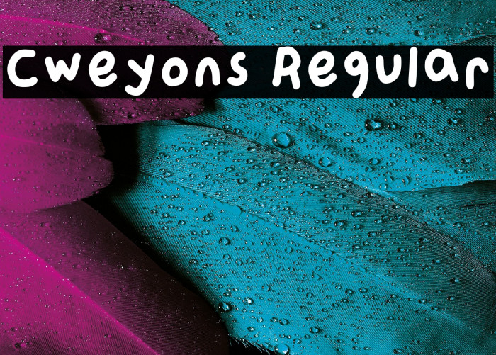 Cweyons Regular Example 1