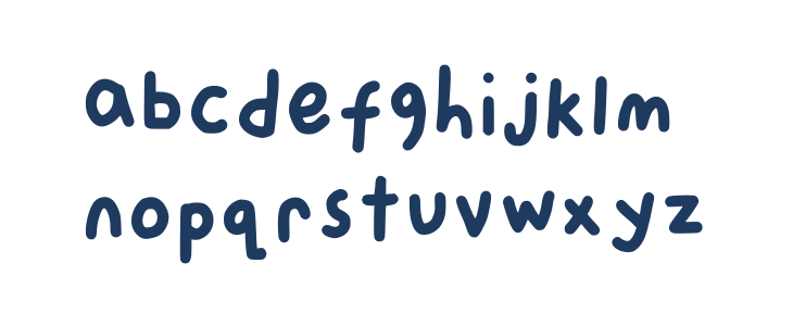 Cweyons Regular Lowercase