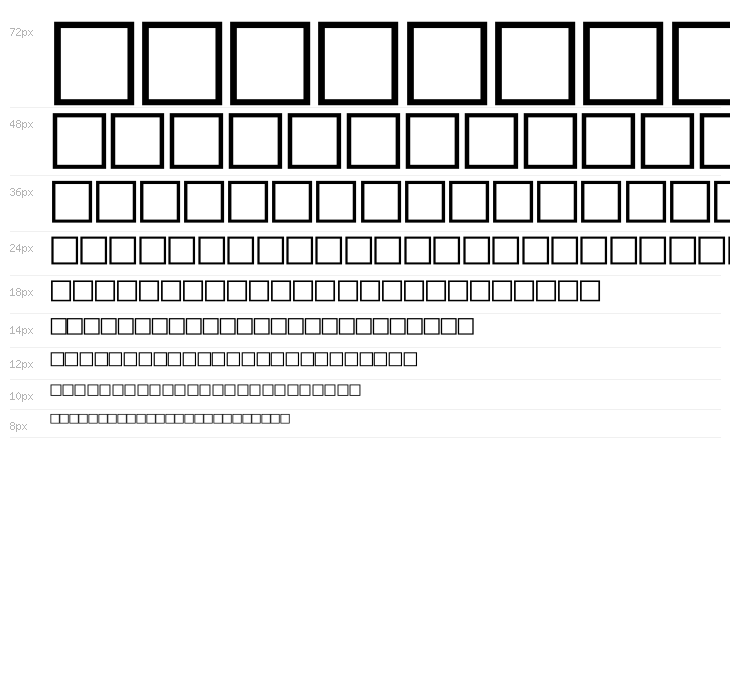 cwTeXFangSong Waterfall