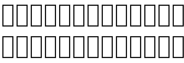 cwTeXMing Font OTHER CHARS