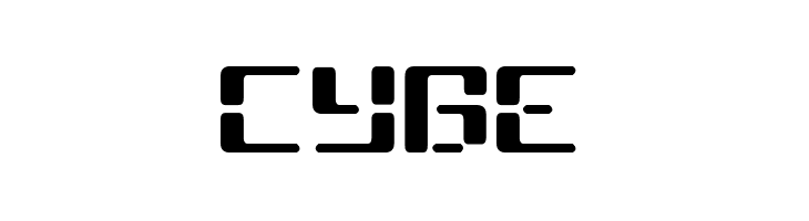 CYBE  Descarca Fonturi Gratis