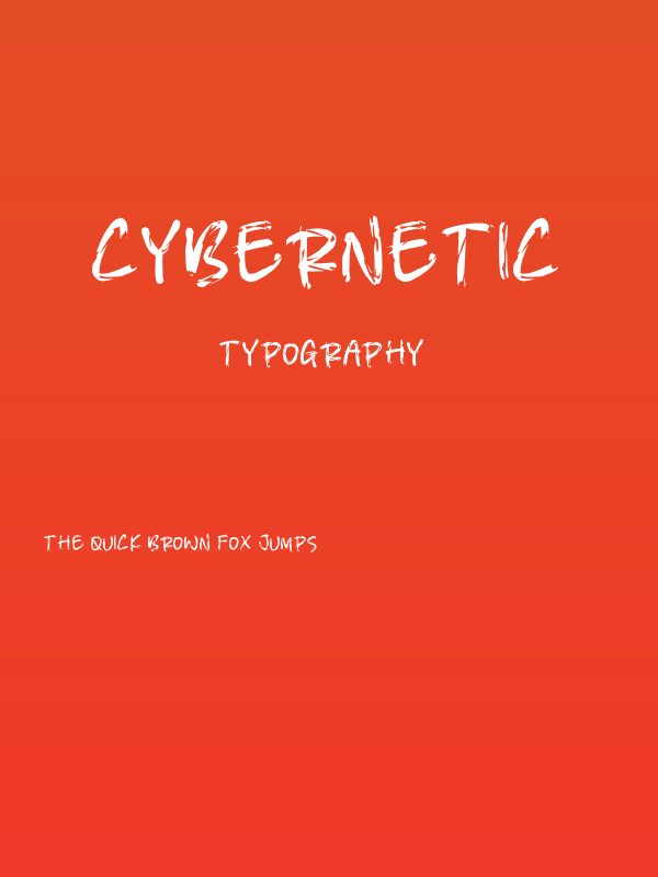 CYBERNETIC Poster