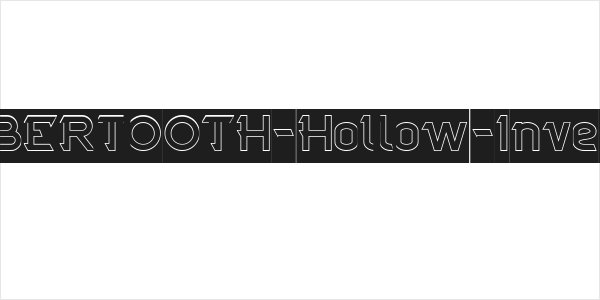 CYBERTOOTH-Hollow-Inverse Logo
