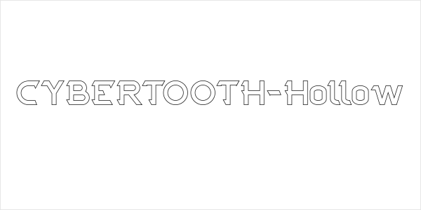CYBERTOOTH-Hollow Logo