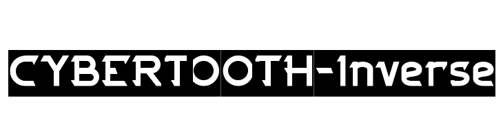 CYBERTOOTH-Inverse  Frei Schriftart Herunterladen