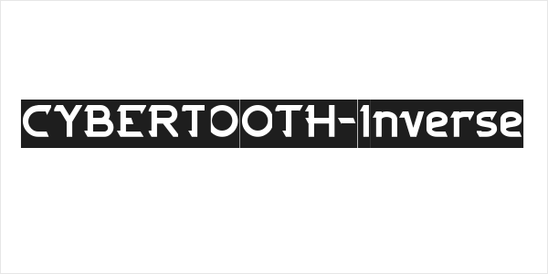 CYBERTOOTH-Inverse Logo