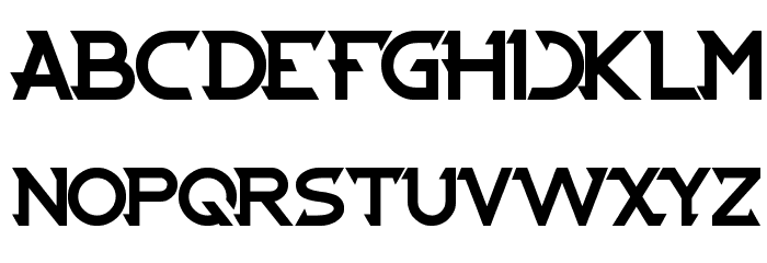 CYBERTOOTH Font LOWERCASE