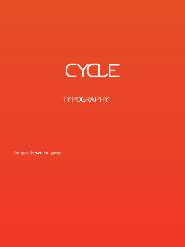 CYCLE Poster