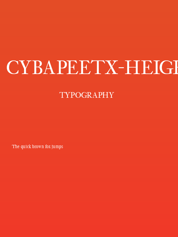 CybaPeeTX-height Poster
