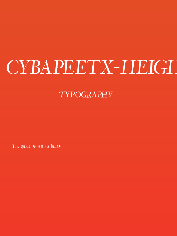 CybapeeTX-heightOblique Poster