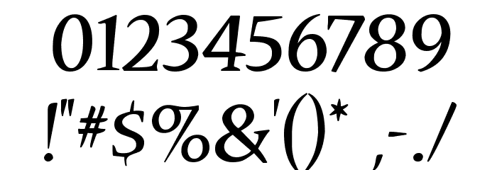 Cybatiqua Font OTHER CHARS