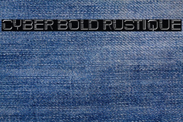 Cyber Bold Rustique Example 1