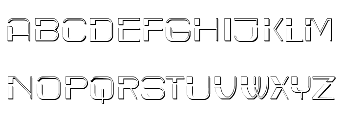 Cyber Bold Font LOWERCASE