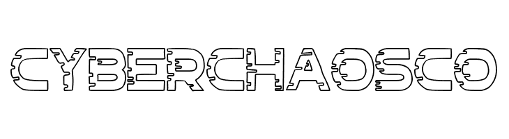 Cyber Chaos co  font caratteri gratis
