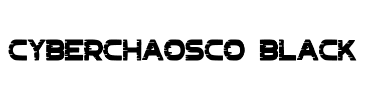 Cyber Chaos co_black  नि: शुल्क फ़ॉन्ट्स डाउनलोड