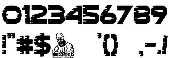 Cyber Chaos co_black Font OTHER CHARS