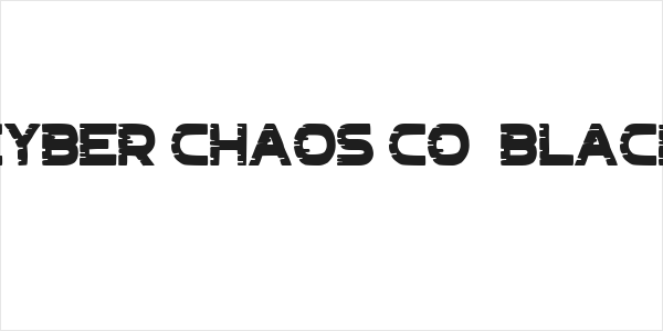 Cyber Chaos co_black Logo