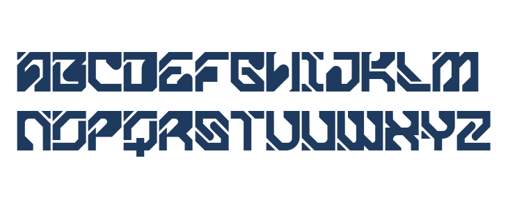 Cyber Cipher Uppercase