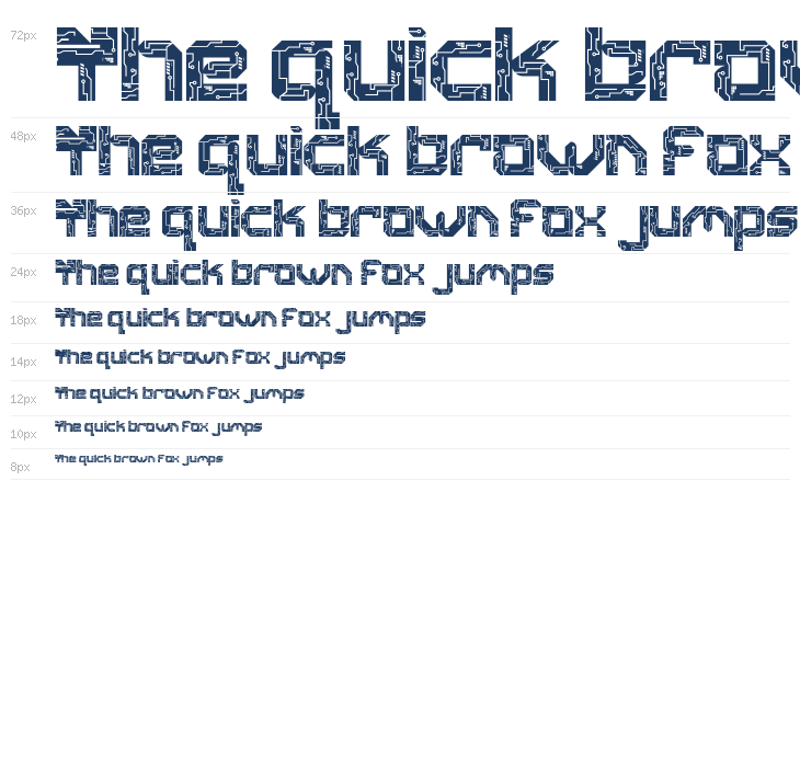 Cyber Crown Three Waterfall