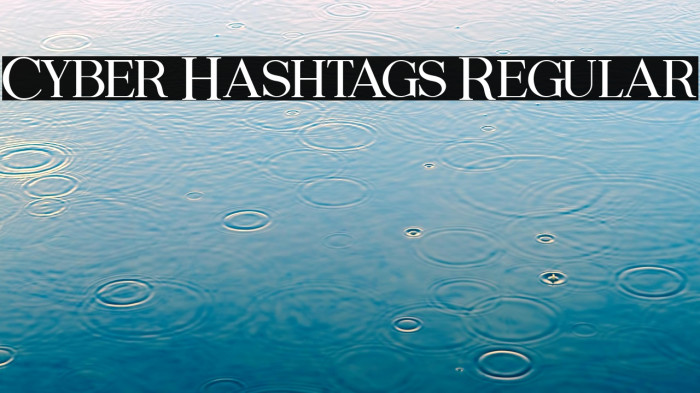 Cyber Hashtags Regular Example 3