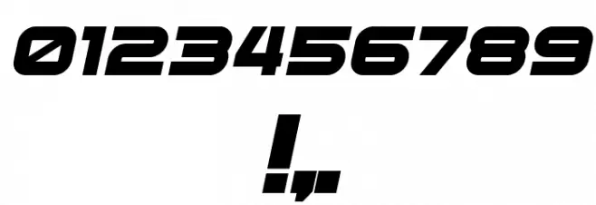 Cyber Princess Italic Font OTHER CHARS