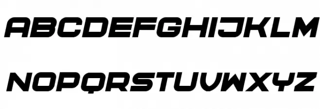 Cyber Princess Italic Polices MAJUSCULES