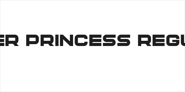 Cyber Princess Regular Logo