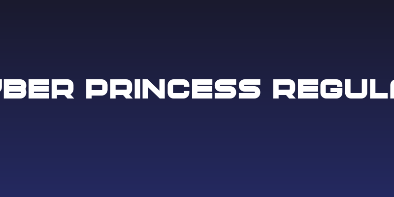 Cyber Princess Regular Social Header