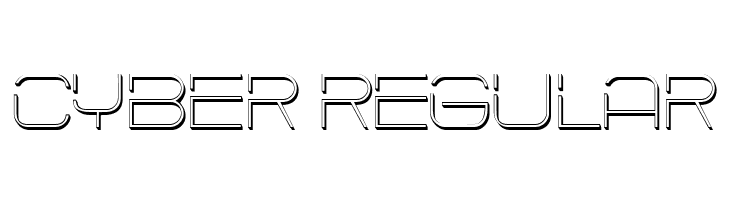 Cyber Regular  Frei Schriftart Herunterladen