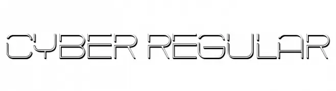 Cyber Regular  Fuentes Gratis Descargar