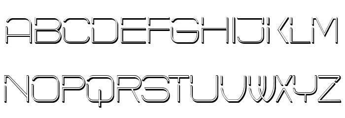 Cyber Regular Font OTHER CHARS