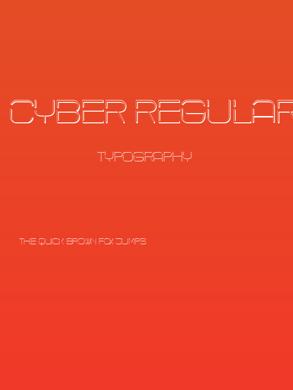 Cyber Regular Poster