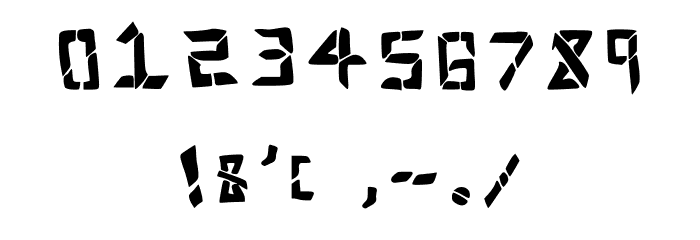 Cyber Sans Font Regular Font OTHER CHARS