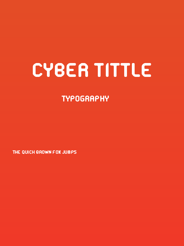 Cyber Tittle Poster