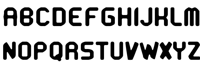 Cyber Tittle Font LOWERCASE