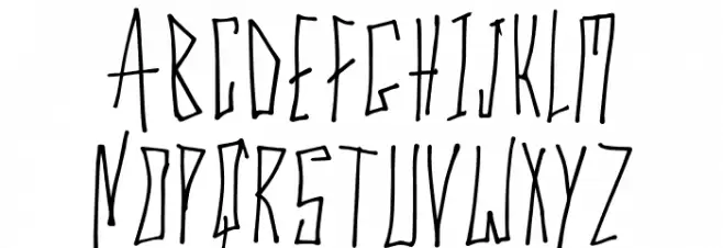 Cyber Trunk Font LOWERCASE