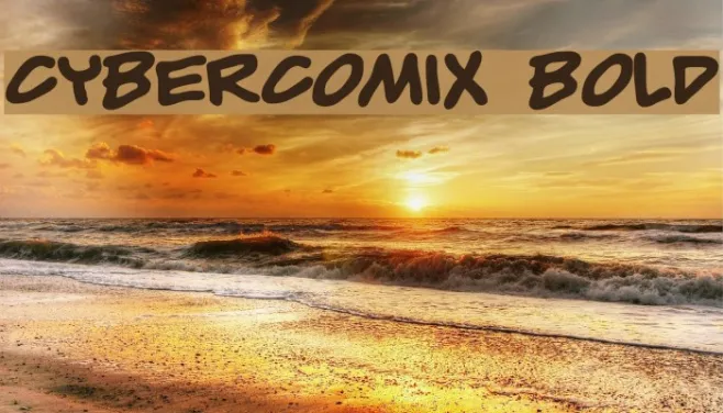 CyberComix Bold Example 1