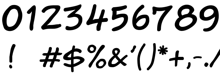 CyberComix Font OTHER CHARS