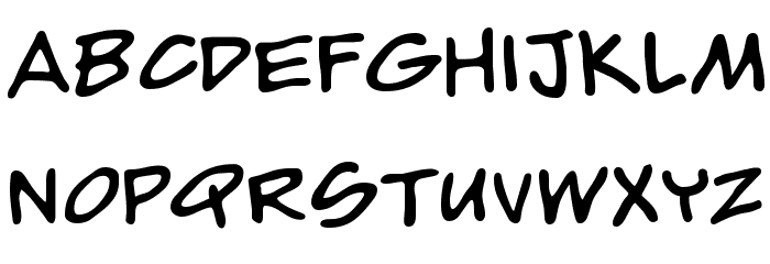 CyberComix Font LOWERCASE