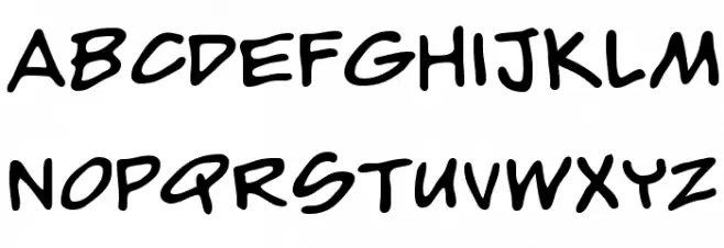CyberComix Шрифта строчной