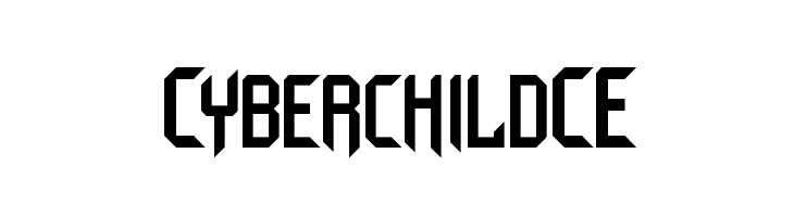 Cyberchild CE  Free Fonts Download