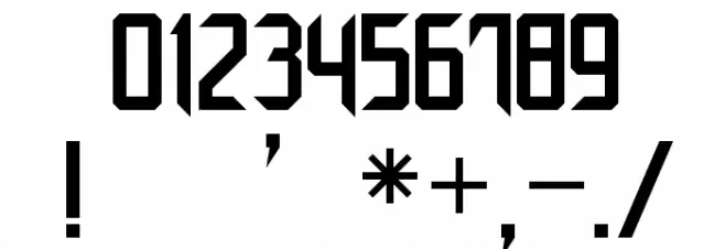 Cyberchild CE Font OTHER CHARS