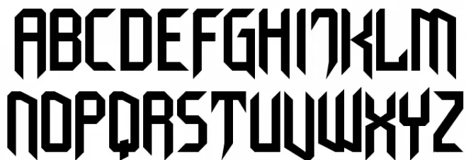 Cyberchild CE Шрифта ВЕРХНИЙ