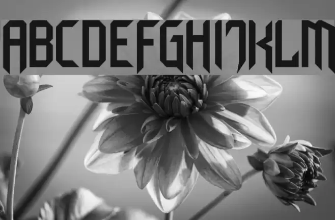 Cyberchild CE Font examples