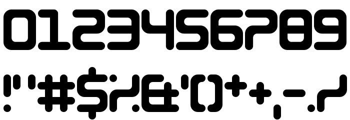 Cybercrime 2004 Regular Font OTHER CHARS