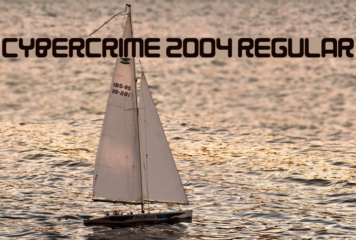 Cybercrime 2004 Regular Font examples