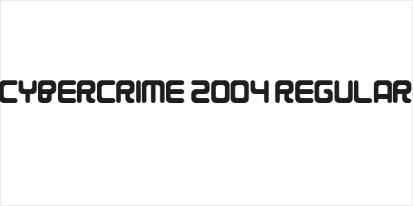 Cybercrime 2004 Regular Logo